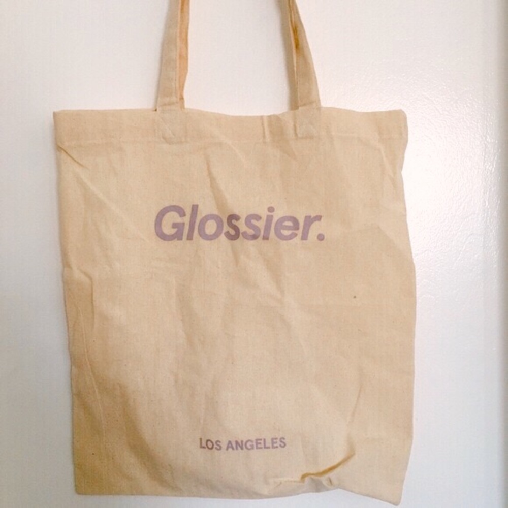 Glossier Los Angeles Exclusive Tote Bag